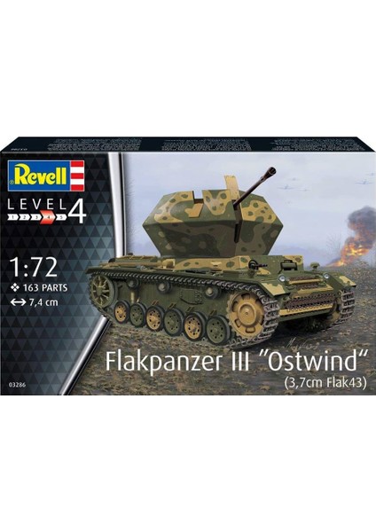 Maket Flakpanzer Iıı Ostwind 03286