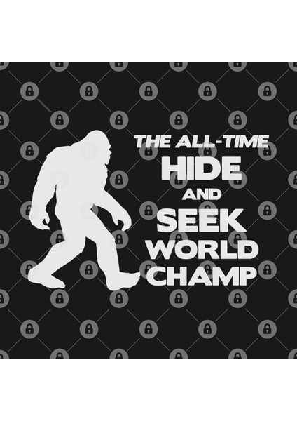 Bigfoot Hide & Seek Kupa Bardak