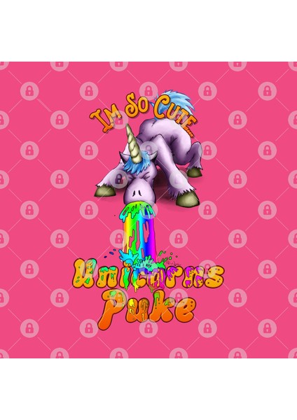 So Cute-Unicorns Puke Kupa Bardak