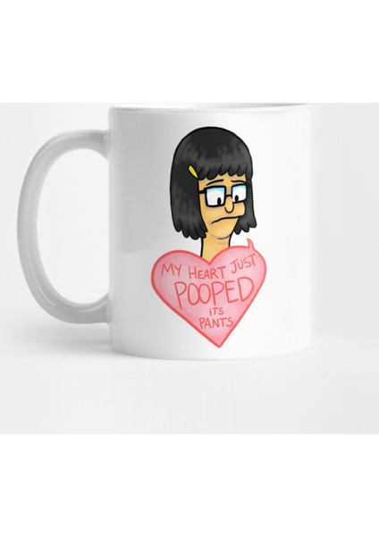 Tina Belcher Head Kupa Bardak