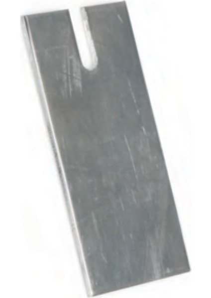 Çinko Elektrod 2 x 40 x 80 Mm