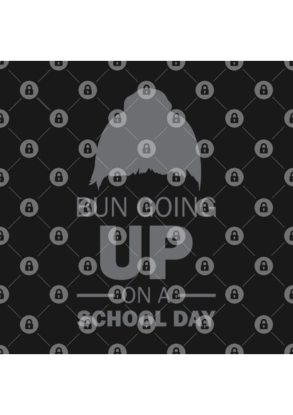 Bun Up On A School Day Kupa Bardak