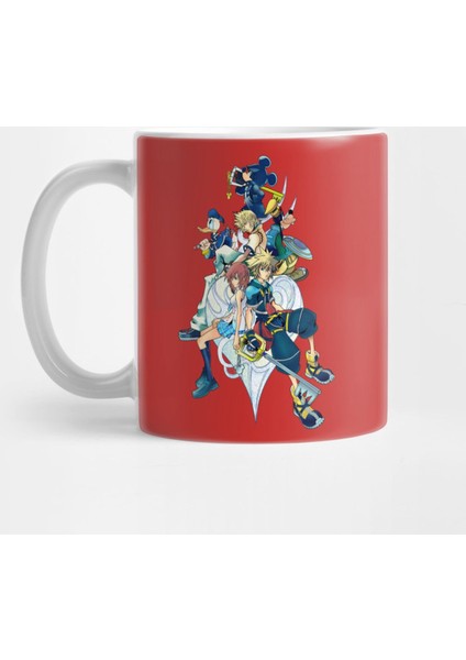 Kingdom Hearts Mickey Sora Donald Kupa Bardak