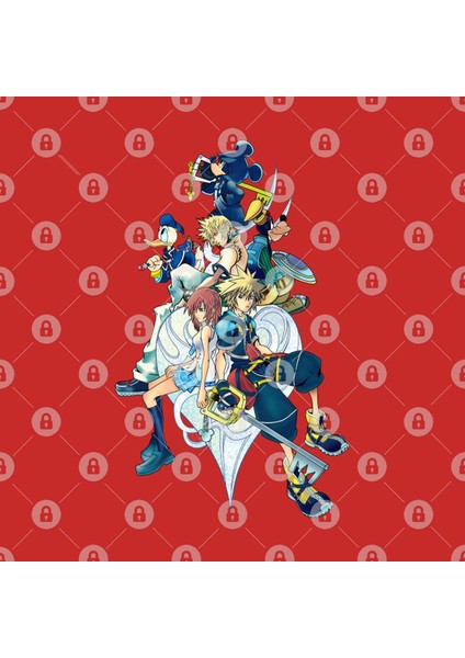 Kingdom Hearts Mickey Sora Donald Kupa Bardak