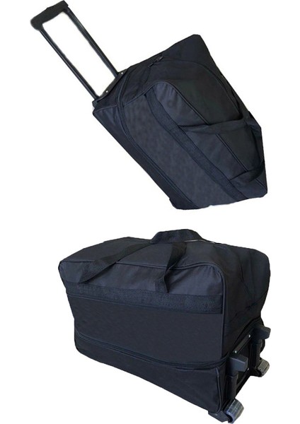 Siyah Çekçekli Büyük Boy Bavul Valiz modelleri