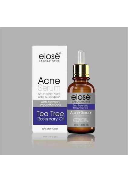 Acne Serum 50ML Serumu Çay Ağacı Yağlı