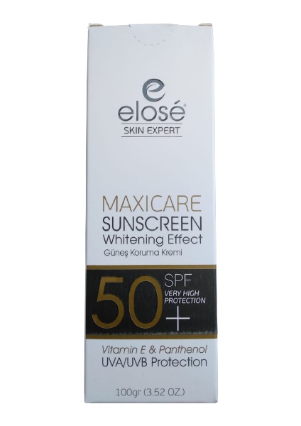 Maxicare Sunscreen Güneş Koruma Kremi 50 Spf+Vitamin E &panthenol