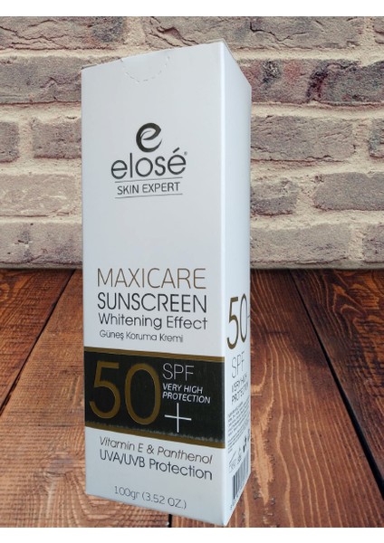 Maxicare Sunscreen Güneş Koruma Kremi 50 Spf+Vitamin E &panthenol