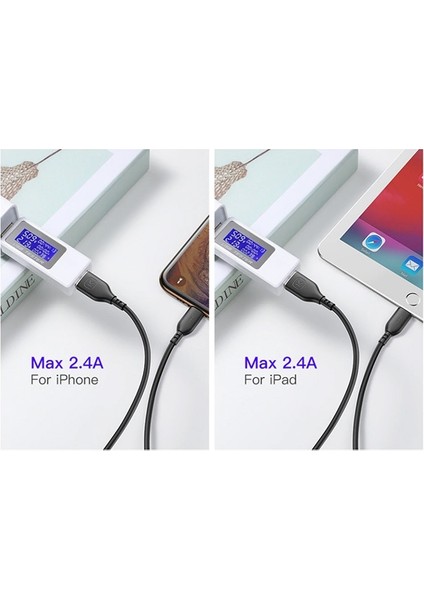 2.4A MFI Lightning Kablo 1 mt AL-32089 modelleri