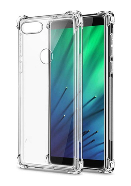 Huawei Y9 2018 Anti-Drop Darbe Emici Silikon Kılıf