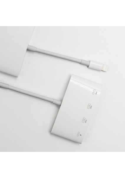 NK-1040 4in1 Lightning To USB Kamera Adaptörü AL-32644