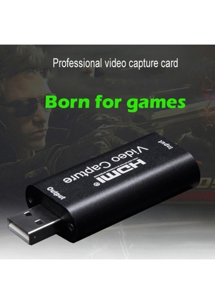 Video Capture USB 2.0 To HDMI Çevirici Dönüştürücü Adaptör AL-32608