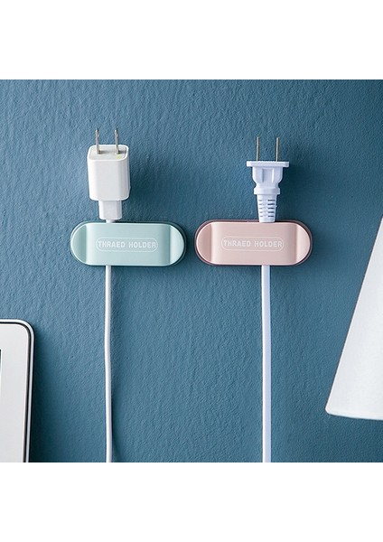 4 Parça Creative Kablo Tutucu Kablo Organizatör AL-32527 modelleri