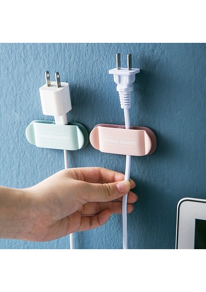 4 Parça Creative Kablo Tutucu Kablo Organizatör AL-32527 fırsatları