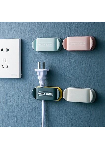 4 Parça Creative Kablo Tutucu Kablo Organizatör AL-32527 indirimleri