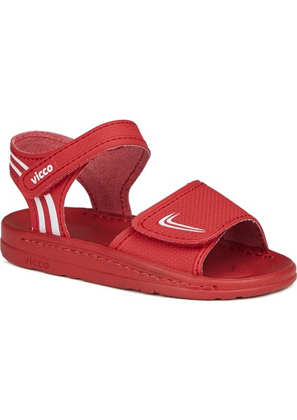 Dory Basic Unisex Bebe Kırmızı Sandalet