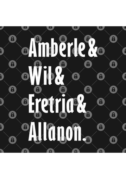 The Shannara Chronicles - Amberle & Wil & Eretria & Allanon Kupa Bardak