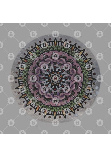 Cell Growth Mandala Kupa Bardak