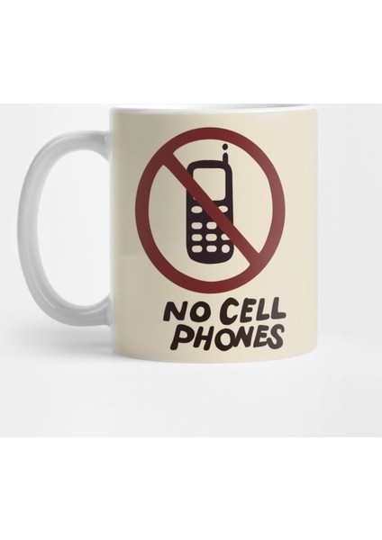 No Cell Phones Kupa Bardak