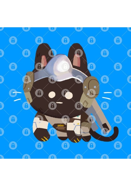 Meowverwatch - Did Someone Say Peanut Butter? Kupa Bardak