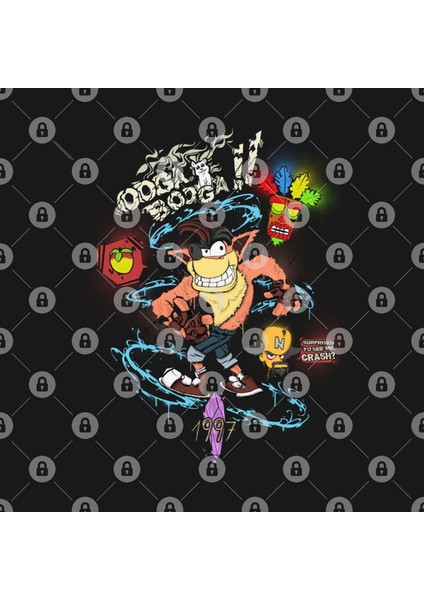Crash Bandicoot Graffiti Kupa Bardak