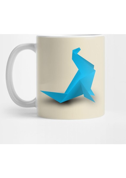 Origami Sea Lion Kupa Bardak