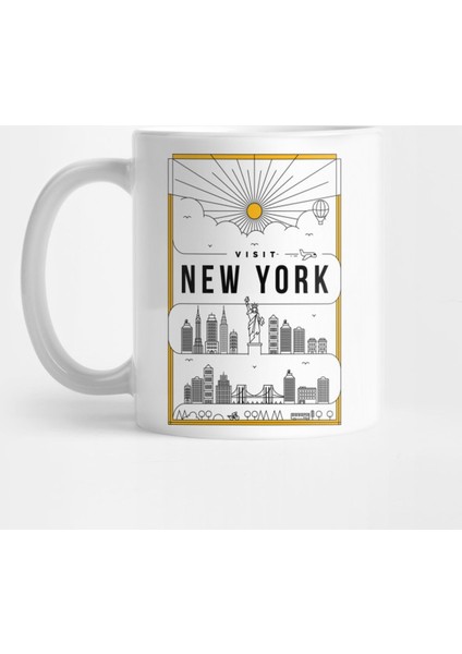 Vısıt New York Kupa Bardak
