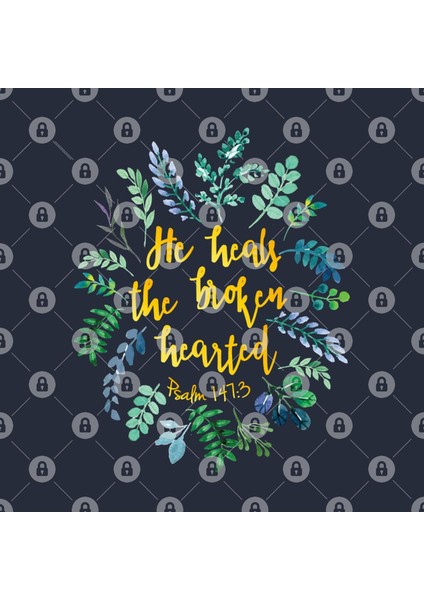 Psalm 147:3 Kupa Bardak