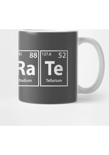 Accurate (Ac-Cu-Ra-Te) Periodic Elements Spelling Kupa Bardak