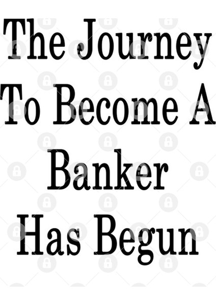 The Journey To Become A Banker Has Begun Kupa Bardak