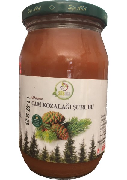 Çam Kozalağı Şurubu Şekersiz 370 gr