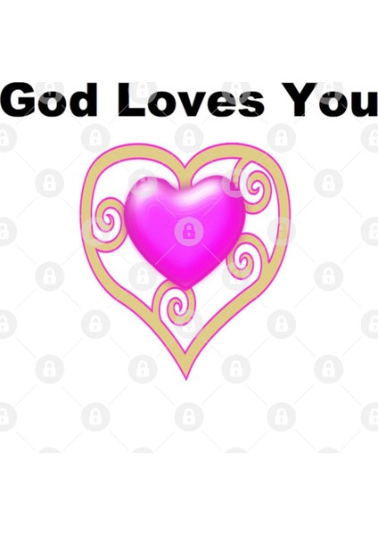 God Loves You Kupa Bardak