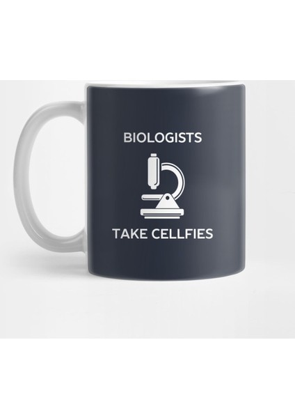 Funny Biology Microscope Pun Kupa Bardak