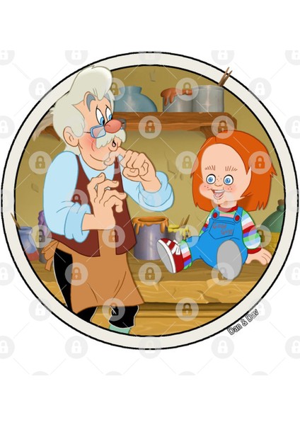 Geppetto Builds Chucky Kupa Bardak