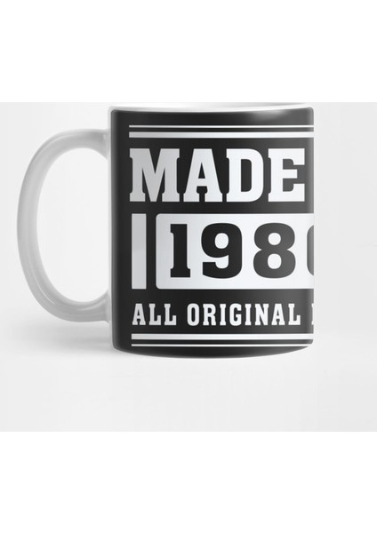 Made İn 1986 – All Original Parts – 30Th Birthday Kupa Bardak