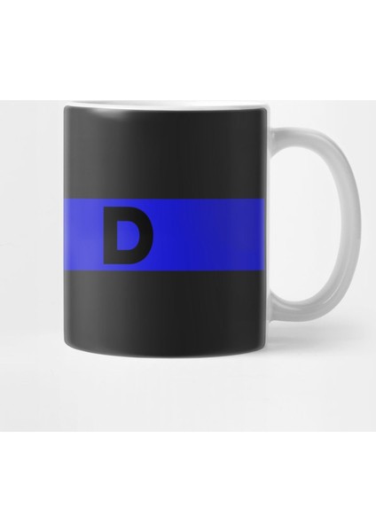 Thin Blue Line Dad Kupa Bardak