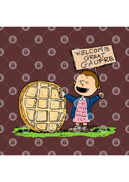 Eleven (Stranger Things) İn Peanuts Style Kupa Bardak