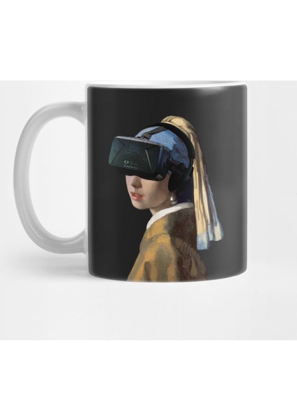 Girl With The Oculus Rift Kupa Bardak