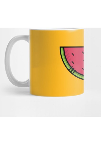 Cute Watermelon - Icon Kupa Bardak