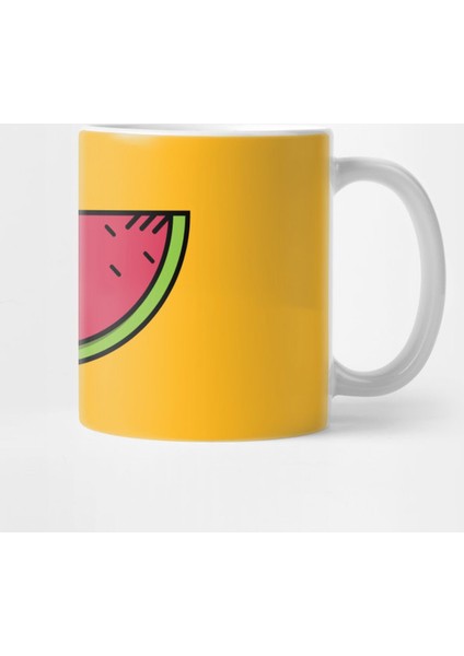 Cute Watermelon - Icon Kupa Bardak