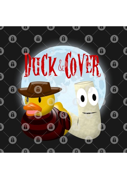 Duck And Cover Bedtime Kupa Bardak