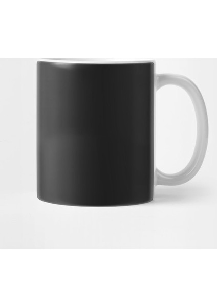 Geometric Light Line Stag Head Kupa Bardak
