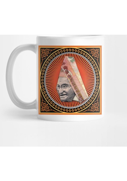 Gandhi / Money Origami Kupa Bardak