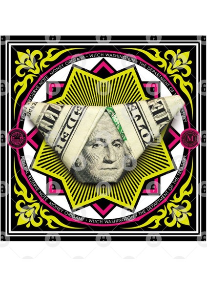 Washington / Money Origami Kupa Bardak