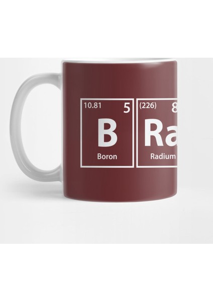 Brainy (B-Ra-In-Y) Periodic Elements Spelling Kupa Bardak