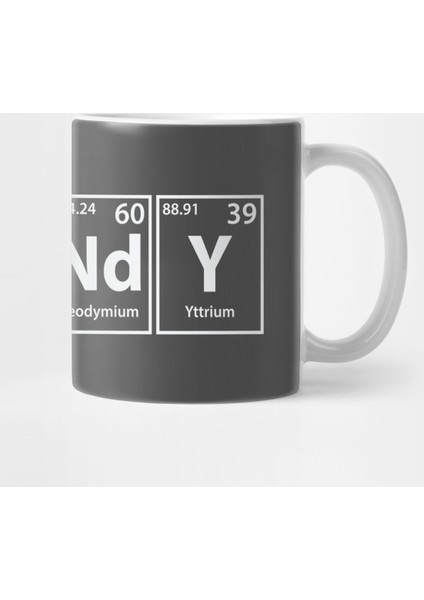 Brandy (B-Ra-Nd-Y) Periodic Elements Spelling Kupa Bardak