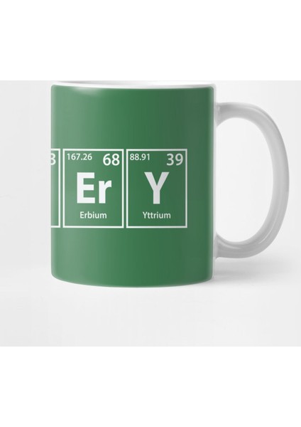 Bravery (B-Ra-V-Er-Y) Periodic Elements Spelling Kupa Bardak