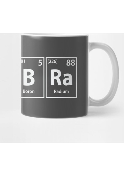 Cerebra (Ce-Re-B-Ra) Periodic Elements Spelling Kupa Bardak