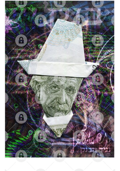 Sherif Einstein / Money Origami Kupa Bardak