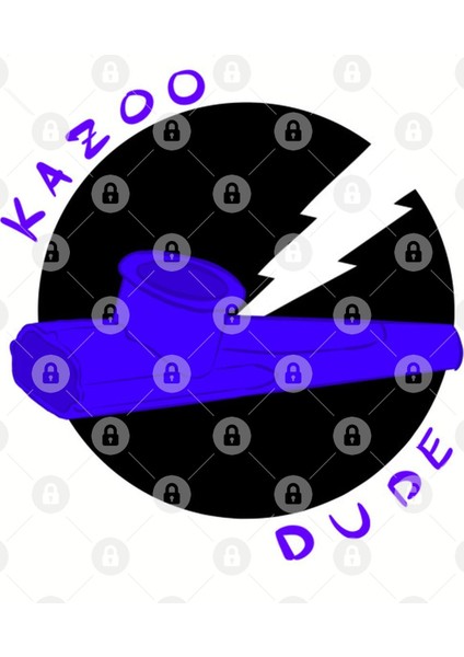 Kazoo Dude (Dark Blue) Kupa Bardak